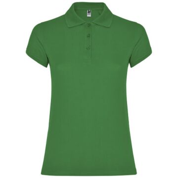 Star koszulka damska polo z krótkim rękawem-Żółty
