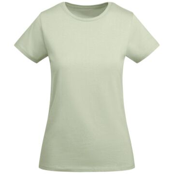 Breda short sleeve women's t-shirt-Yellow