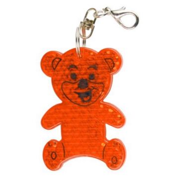 Brelok odblaskowy Teddy, żółty