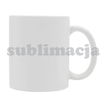 Kubek z powłoką sublimacyjną Ardea 330 ml, biały