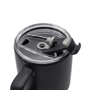 Kubek ceramiczny Azzurro 440 ml, czarny