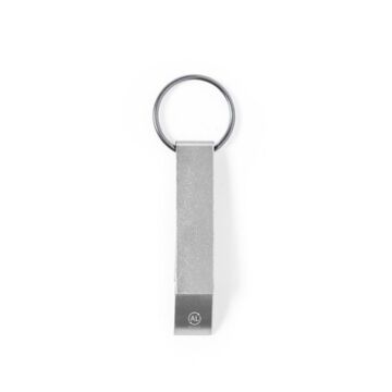 Keyring, recycled aluminium bottle opener