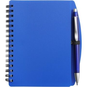 Notebook approx. A6 with ball pen