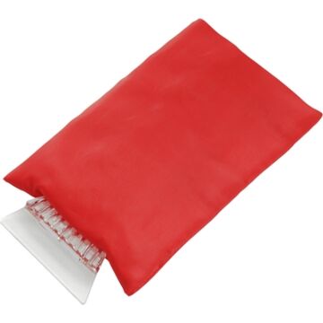 Ice scraper with glove