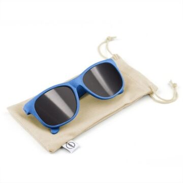 Wheat straw sunglasses B'RIGHT, cotton case included | Adam