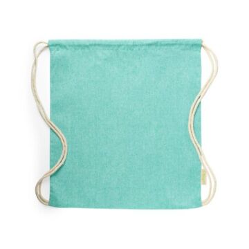Recycled cotton drawstring bag