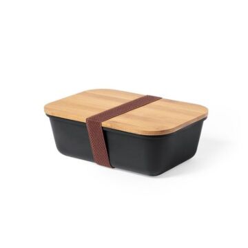 Lunch box 1 L, bamboo lid