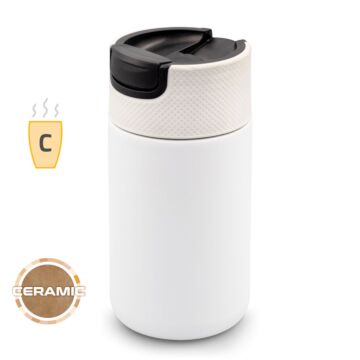 Kubek termiczny 400 ml Air Gifts z ceramiką | Nabila