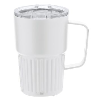 Kubek termiczny 450 ml ze stali nierdzewnej z recyklingu
