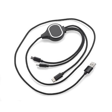 Kabel USB 3 w 1 LUX