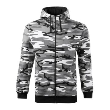 Camo Zipper Bluza męska