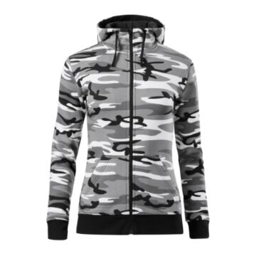 Camo Zipper Bluza damska