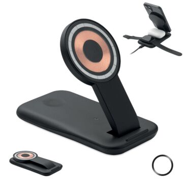 Bezprzew. ładowarka 3 w 1, 15W