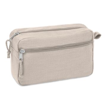 Hemp toilet bag hemp 200 gr-m²