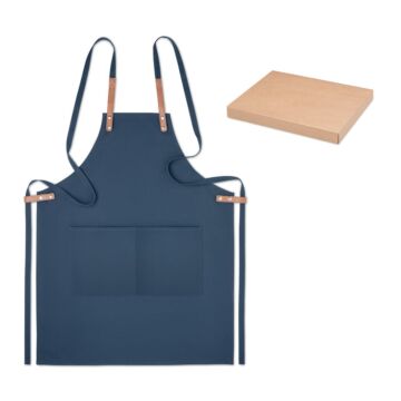 Organic cotton apron 340 gr-m²