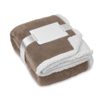 Blanket coral fleece- sherpa