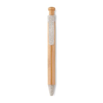 Bamboo-Wheat-Straw ABS ball pen