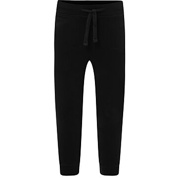 SWPANTSK240 KID PANTS CUFF FRENCH TERRY BK 7-8
