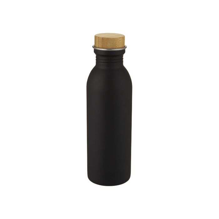 Bidon Kalix o pojemności 650 ml ze stali nierdzewnej-Biały