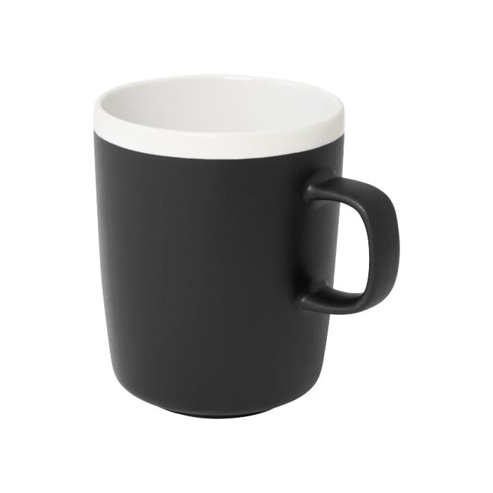 Lilio kubek ceramiczny o pojemności 310 ml-Czerwony