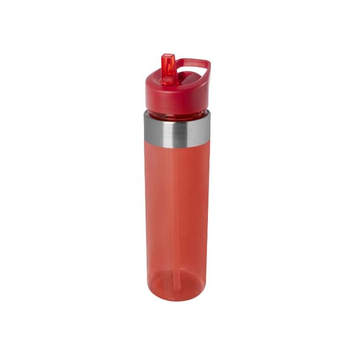 Dylan 650 ml Tritan butelka z wieczkiem z dzióbkiem-Czerwony Dylan 650 ml Tritan butelka z wieczkiem z dzióbkiem-Czerwony