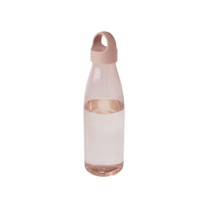 Bergen butelka na wodę o pojemności 800 ml z tworzyw sztucznych pochodzących z recyklingu-Dusty Pink Bergen butelka na wodę o pojemności 800 ml z tworzyw sztucznych pochodzących z recyklingu-Dusty Pink