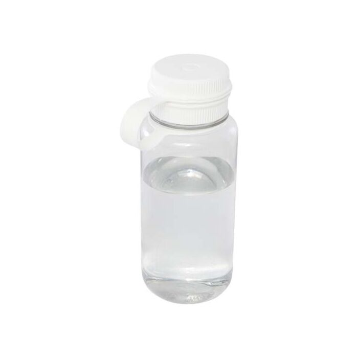 Butelka sportowa Ryder z materiału RPET, z certyfikatem RCS, o pojemności 900 ml, z wielofunkcyjną zakrętką-Biały Butelka sportowa Ryder z materiału RPET, z certyfikatem RCS, o pojemności 900 ml, z wielofunkcyjną zakrętką-Biały