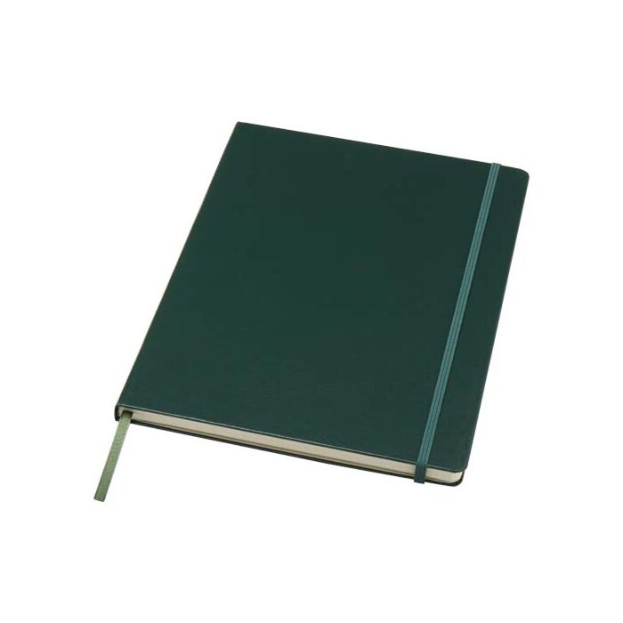 Notes A4 Executive w twardej okładce-Zielony
