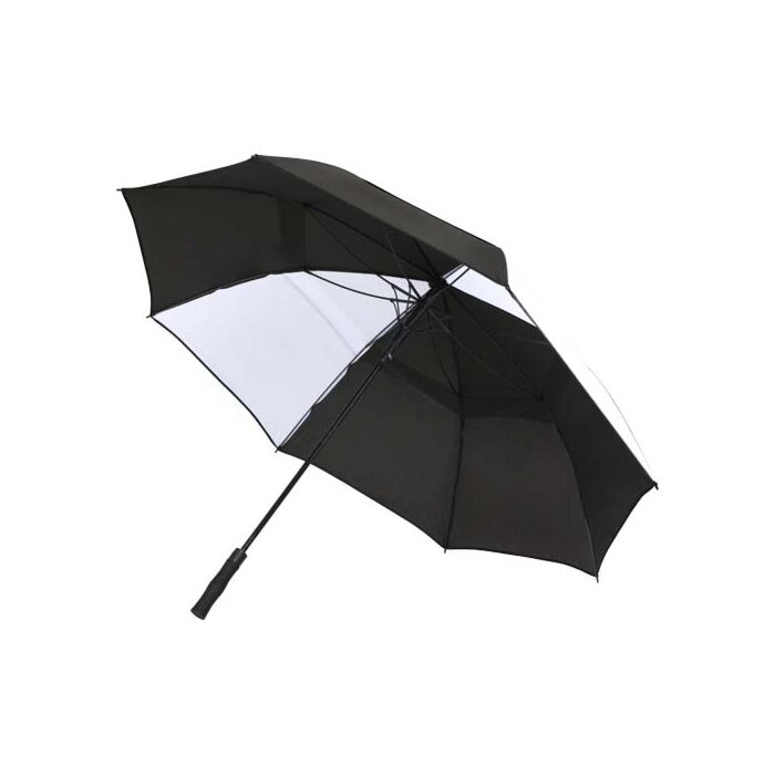 Jeff 30-calowy wiatroodporny parasol golfowy-Biały
