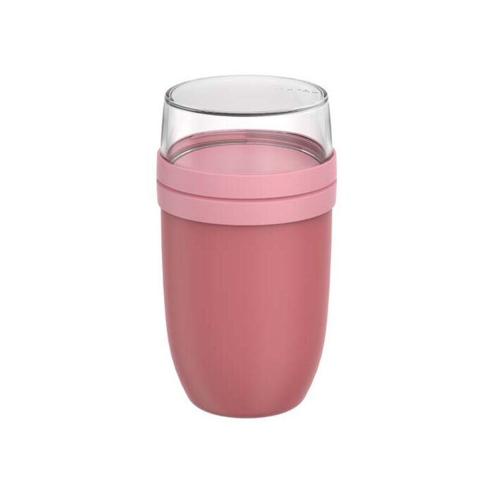 Mepal Ellipse izolowany pojemnik na lunch 750+300 ml-Różowy