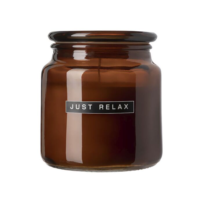 Wellmark Let 's Get Cozy świeca zapachowa 650 g - o zapachu drewna cedrowego -Amber heather