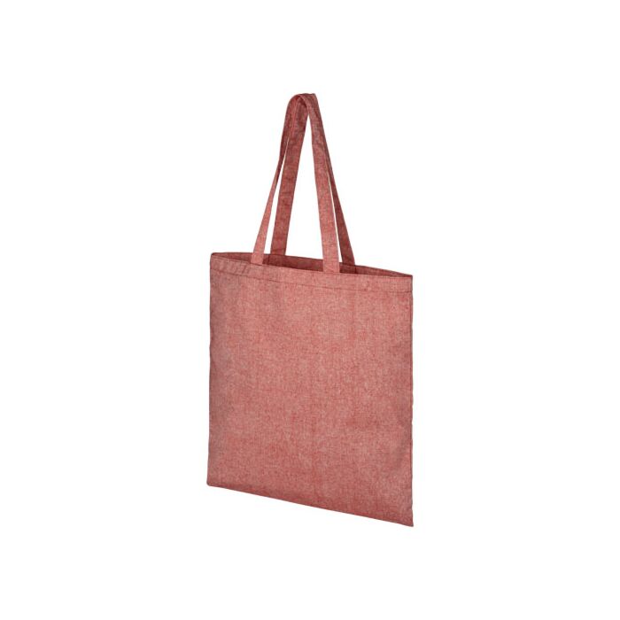 Torba na zakupy z recyklingu o gramaturze 210 g-m² Pheebs-Czerwony