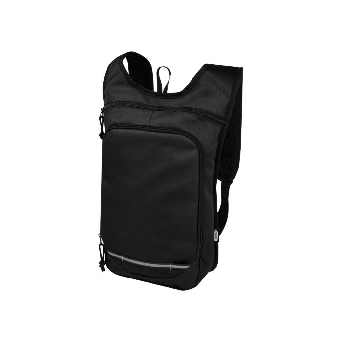 Trails plecak outdorowy, certyfikat GRS, tworzywo RPET, 6,5 l-Biały