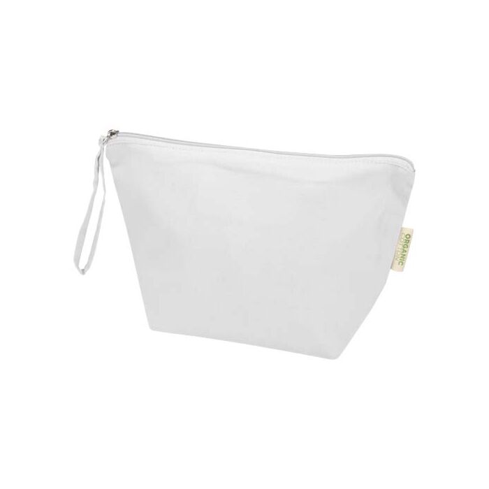 Odisha duża organiczna saszetka z certyfikatem OCS na akcesoria o gramaturze 180 g-m², 3 l -Biały