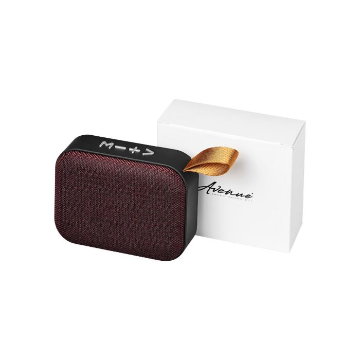Materiałowy głośnik Bluetooth® Fashion-czarny
