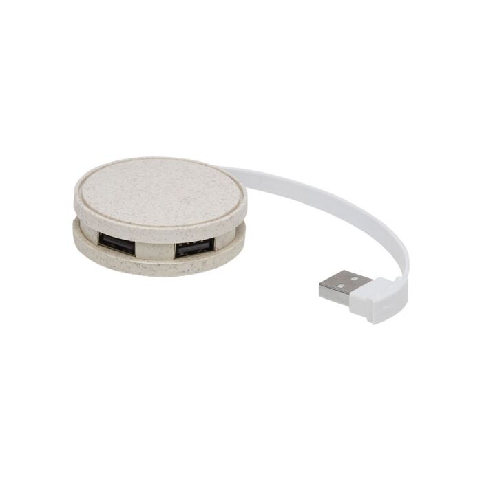 Kenzu koncentrator USB ze słomy pszennej-Piasek pustyni