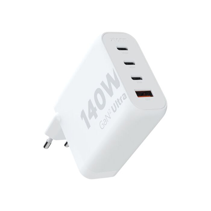 Xtorm XEC140 GaN² Ultra ładowarka ścienna o mocy 140 W-Biały