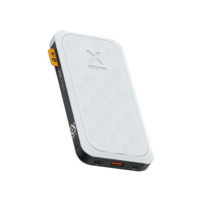 Seria Xtorm FS510 Fuel powerbank o pojemności 10 000 mAh i mocy 20 W-Biały
