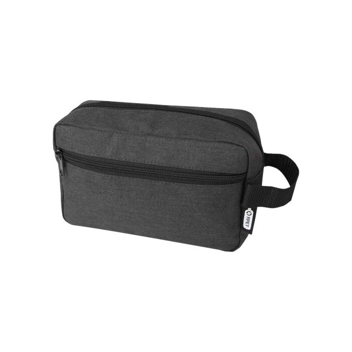 Ross Kosmetyczka z certyfikatem GRS RPET o pojemności 1,5 l-Heather Charcoal