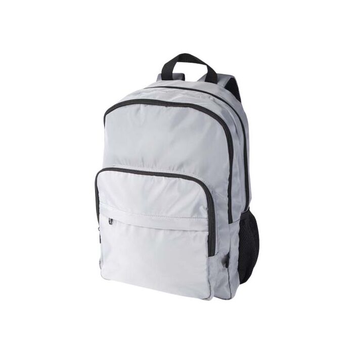 Trend Plus plecak na laptopa o przekątnej 15-cali o pojemności 20 l wykonany z materiałów z recyklingu z certyfikatem GRS-Szary Trend Plus plecak na laptopa o przekątnej 15-cali o pojemności 20 l wykonany z materiałów z recyklingu z certyfikatem GRS-Szary