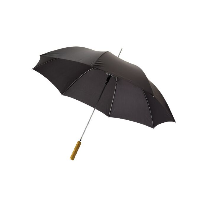 Parasol automatyczny Lisa 23'' z drewnianą rączką-niebieski