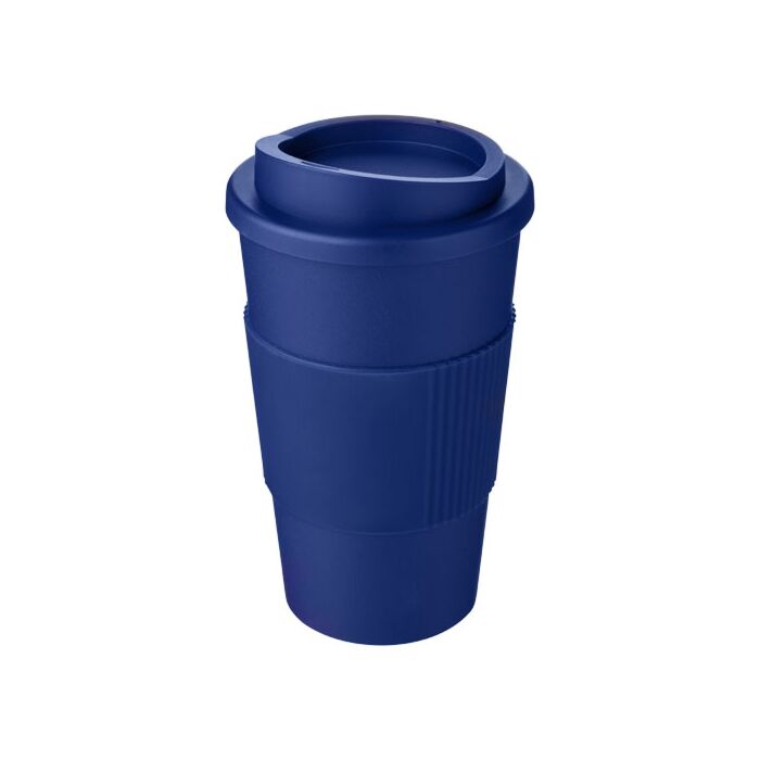 Kubek termiczny z serii Americano® o pojemności 350 ml z uchwytem-czarny
