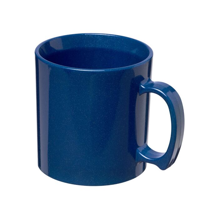 Kubek Standard wykonany z tworzywa sztucznego o pojemności 300 ml-czarny
