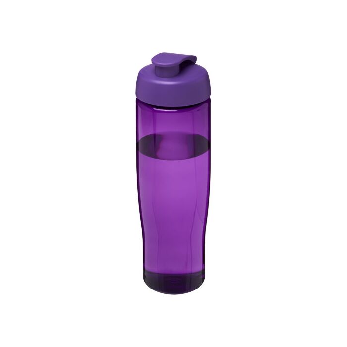 Bidon H2O Tempo® o pojemności 700 ml z wieczkiem zaciskowym-Biały