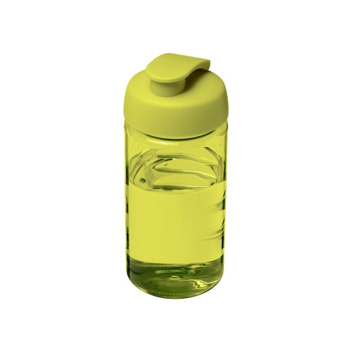 Bidon H2O Bop® o pojemności 500 ml z wieczkiem zaciskowym-Biały