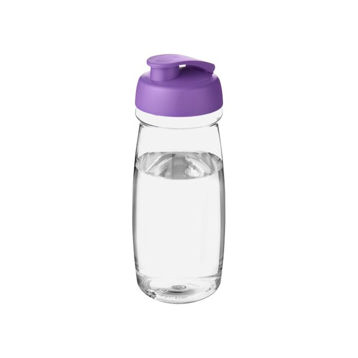 Bidon H2O Pulse® o pojemności 600 ml z wieczkiem zaciskowym-niebieski