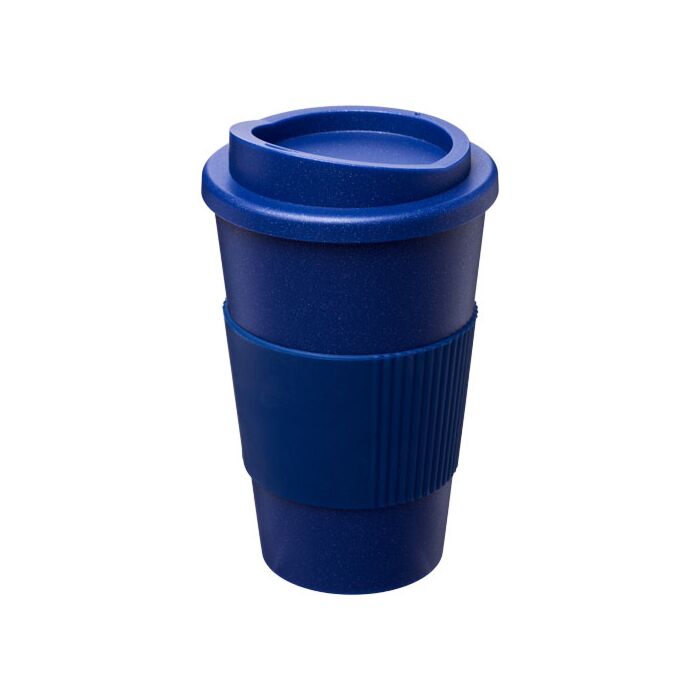 Kubek termiczny z serii Americano® Midnight o pojemności 350 ml-czarny