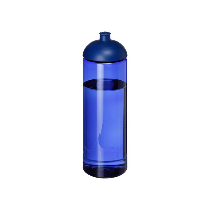 Bidon H2O Vibe o pojemności 850 ml z wypukłym wieczkiem-Biały