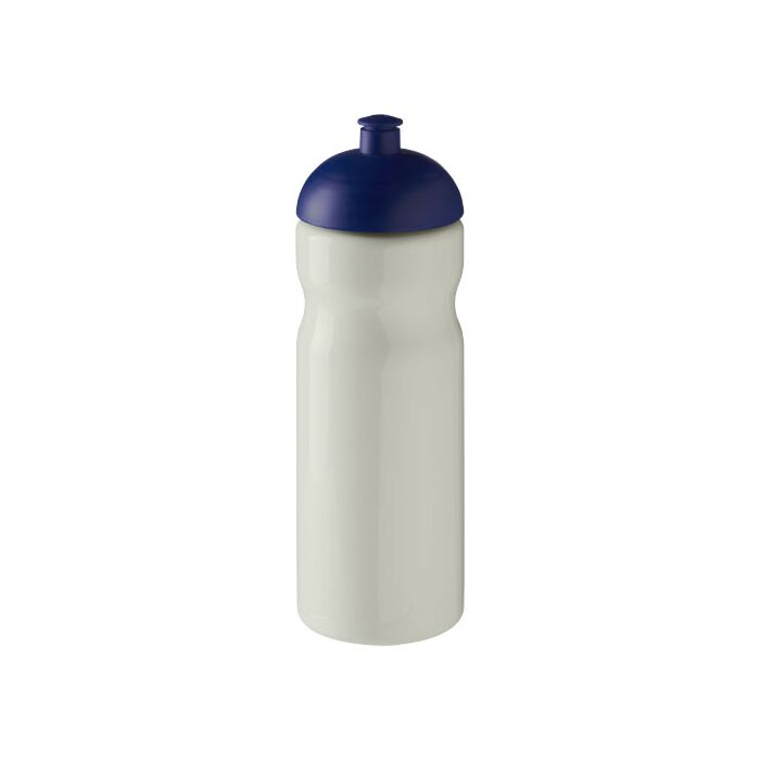 Bidon H2O Eco o pojemności 650 ml z wypukłym wieczkiem-Szary