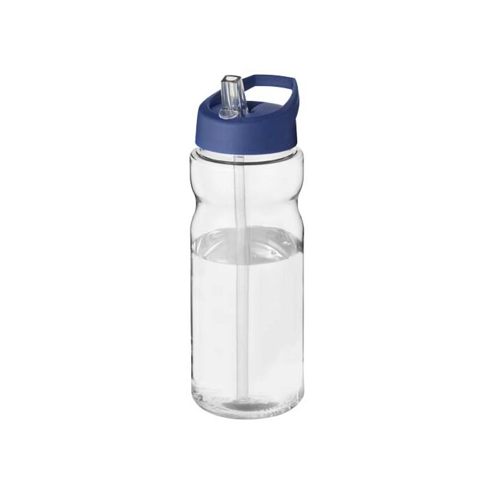 Bidon H2O Eco o pojemności 650 ml z wieczkiem z dzióbkiem-Przezroczysty Bidon H2O Eco o pojemności 650 ml z wieczkiem z dzióbkiem-Przezroczysty